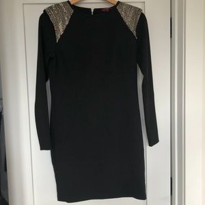 Ted Baker Embellished Shoulder Dress